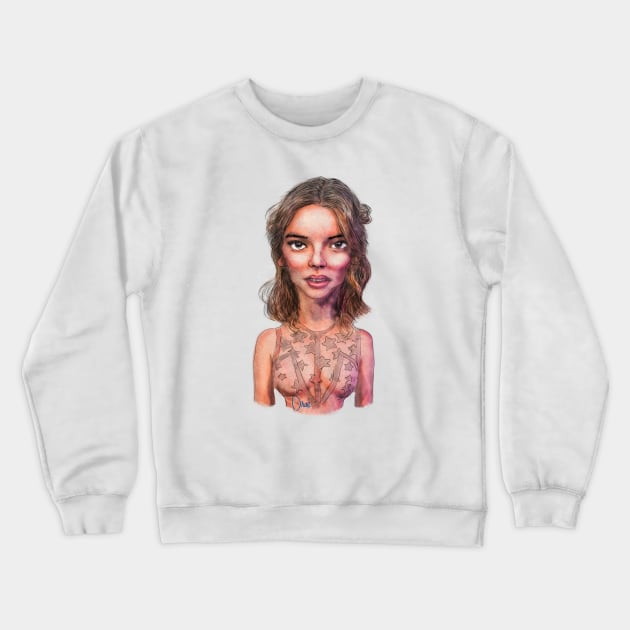 Sweet Anya Crewneck Sweatshirt by Henry Drae